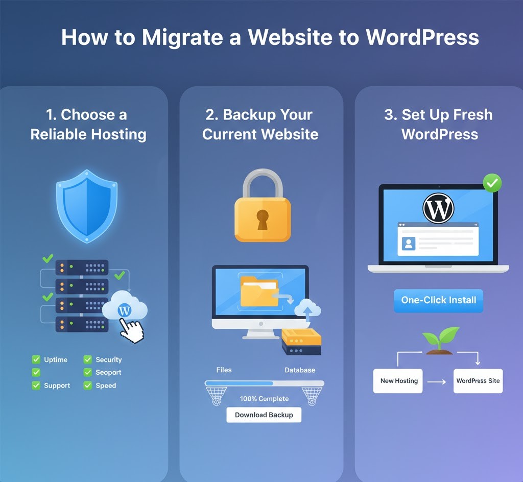 How to Migrate a Website to WordPress